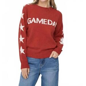 NEW SIX/FIFTY game day sweater in red